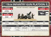 Flames of War: German 15cm Infantry Gun Platoon (Mid War-Iron Cross) - for just $22! 