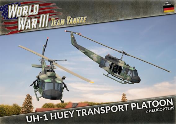 Team Yankee: West German UH-1 Huey Transport Platoon - for just $35! 