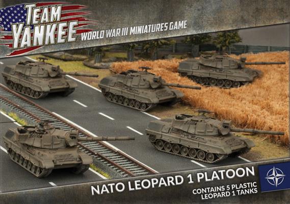 Team Yankee: NATO Leopard 1 Tank Platoon - for just $45! 