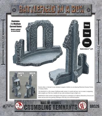 Battlefield in a Box: Gothic Battlefields - Crumbling Remnants - for just $30! 