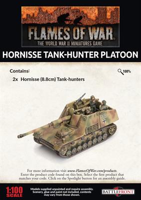 Flames of War: German Hornisse Tank-hunter Platoon (Late War) - for just $27! 