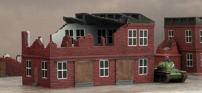 Flames of War: Destroyed Brick Factory - for just $50! 