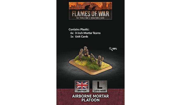 Flames of War: British Airborne Mortar Platoon (Late War) - for just $15! 