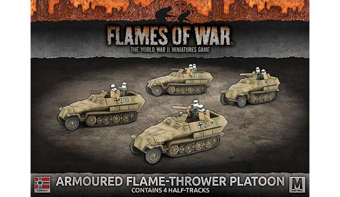 Flames of War: German Armoured Flame-Thrower Platoon (Mid War) - for just $50! 