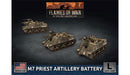 Flames of War: American M7 Priest Artillery Battery (Late War) - for just $30! 