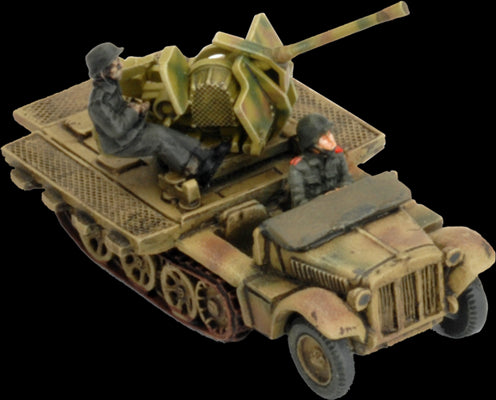 Flames of War: German SD KFZ 10/4 Light AA Platoon (Late War) - for just $40! 