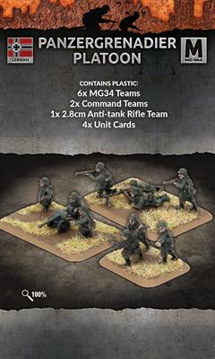 Flames of War: German Panzergrenadier Platoon (Mid War) - for just $20! 