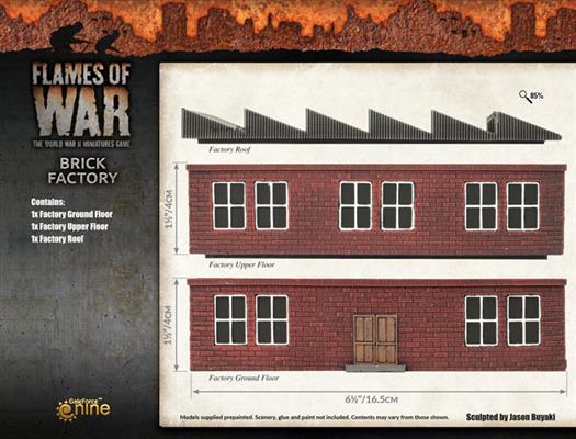 Flames of War: Brick Factory - for just $50! 