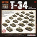 Flames of War: Soviet T-34 Battalion Army Deal (Late War) - for just $110! 