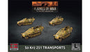 Flames of War: German SD KFZ 251 Transports (Late War) - for just $40! 