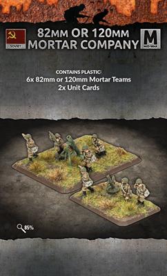 Flames of War: Soviet 82mm And 120mm Mortar Company (Mid War) - for just $15! 