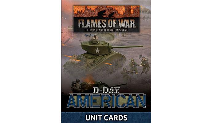 Flames of War: D-Day - American Unit Cards - for just $15! 