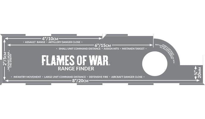 Flames of War: Range Finder (Etched) - for just $10.50! 