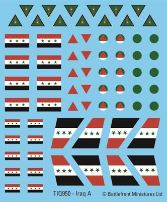 Team Yankee:  Iraqi Decal Set - for just $13! 