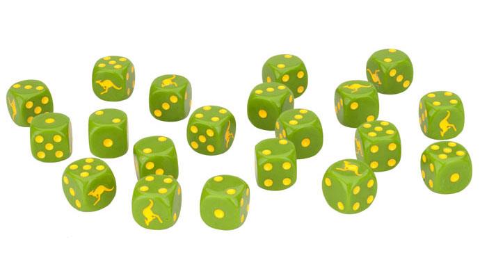 Team Yankee: Australian Dice Set - for just $13! 