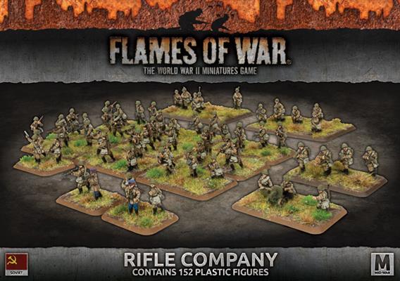 Flames of War: Soviet Rifle Company (Mid War) - for just $60! 