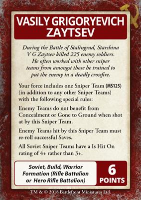 Flames of War: Soviet Enemy at the Gates Command Cards - for just $10! 