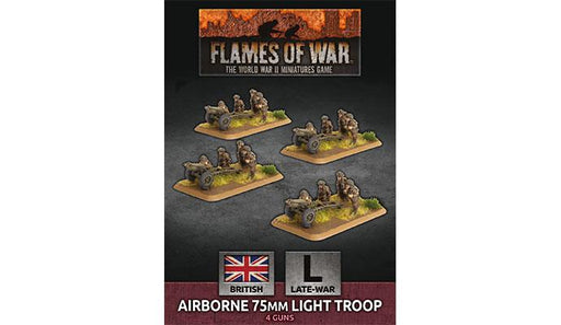 Flames of War: British Airborne 75mm Light Troop (Late War) - for just $32! 