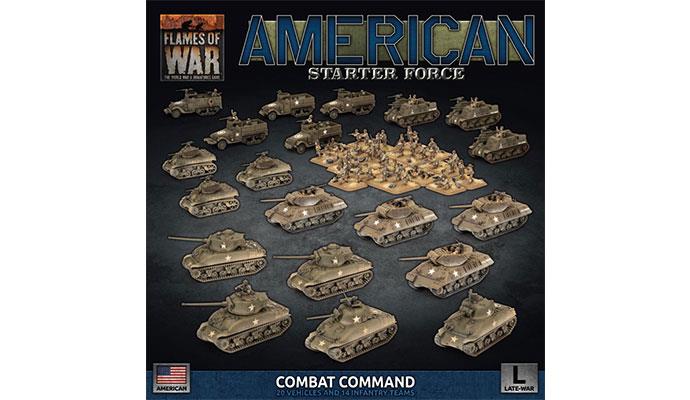 Flames of War: American US Combat Command Army Deal (Late War) - for just $110! 