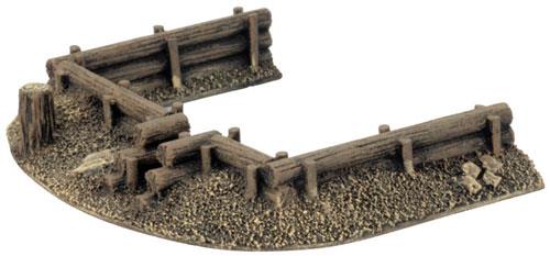 Flames of War: Log Emplacements - Gun Pit Markers - for just $18! 