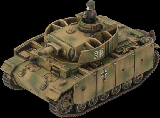 Flames of War: German Panzer III (Late) Tank Platoon (Mid War) - for just $50! 