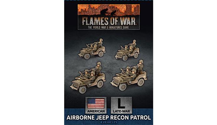 Flames of War: American Airborne Jeep Recon Patrol (Late War) - for just $20! 