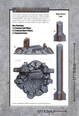 Battlefield in a Box: Gothic Industrial - Pillars - for just $25! 