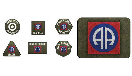 Flames of War: American 82nd Airborne Division Division Tokens and Objectives - for just $16.50! 