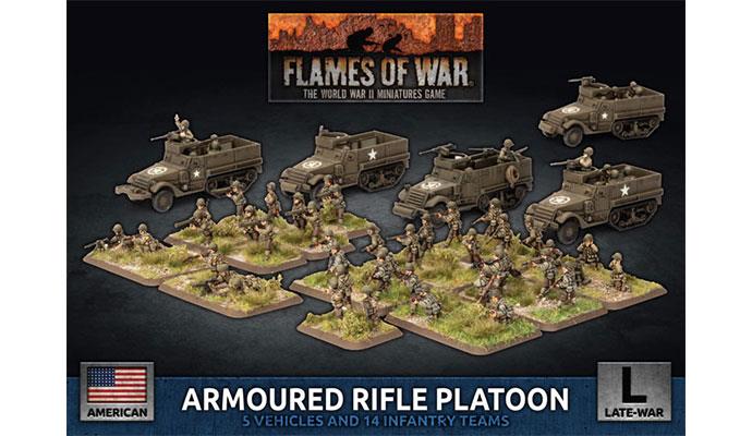 Flames of War: American Armored Rifle Platoon (Late War) - for just $58! 