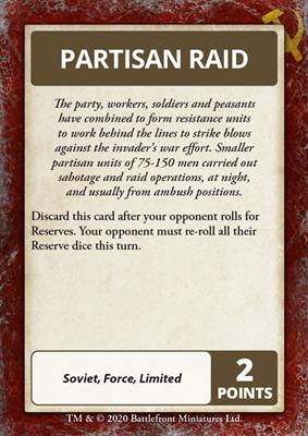 Flames of War: Bagration - Soviet Command Cards - for just $10! 