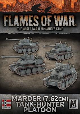 Flames of War: German Marder (7.62cm) Tank-Hunter Platoon (Mid War) - for just $47! 