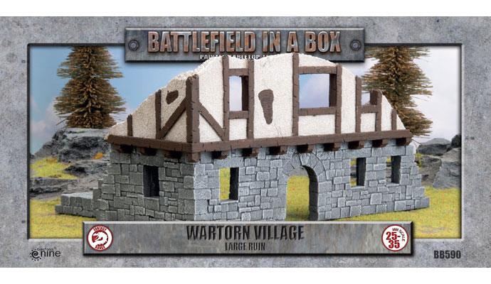 Battlefield in a Box: Wartorn Village - Large Ruin - for just $35! 