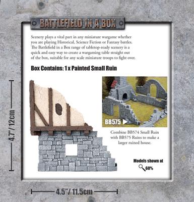 Battlefield in a Box: Wartorn Village - Small Ruin - for just $25! 