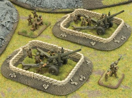 Flames of War: Sandbags - Gun Pit Markers - for just $18! 