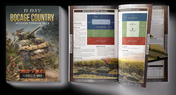 Flames of War: D-Day - Bocage Mission Terrain Pack - for just $20! 