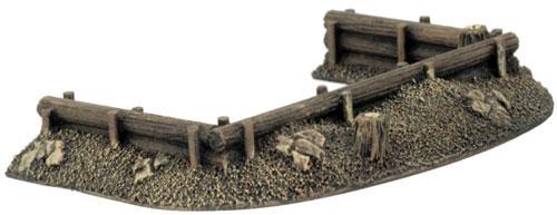 Flames of War: Log Emplacements - Gun Pit Markers - for just $18! 