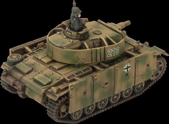 Flames of War: German Panzer III (Late) Tank Platoon (Mid War) - for just $50! 
