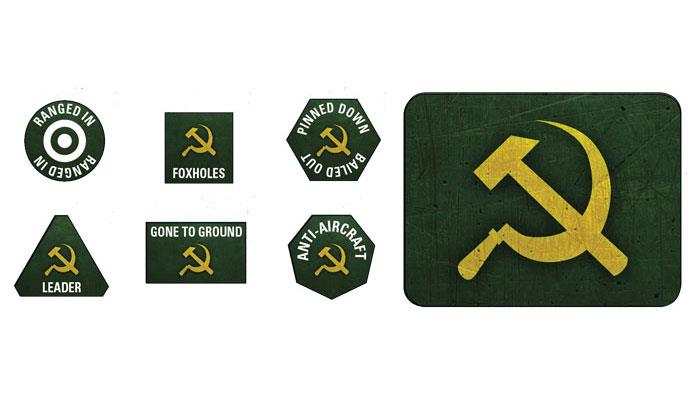Flames of War: Soviet Tokens and Objectives (Late War) - for just $16.50! 