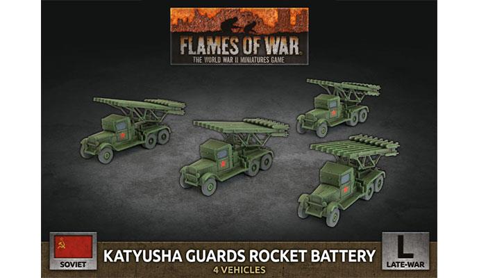 Flames of War: Soviet Katyusha Guards Rocket Battery (Late War) - for just $40! 