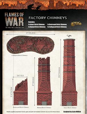 Flames of War: Factory Chimneys - for just $30! 