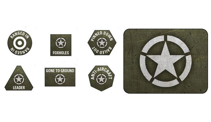 Flames of War: American Tokens and Objectives - for just $16.50! 