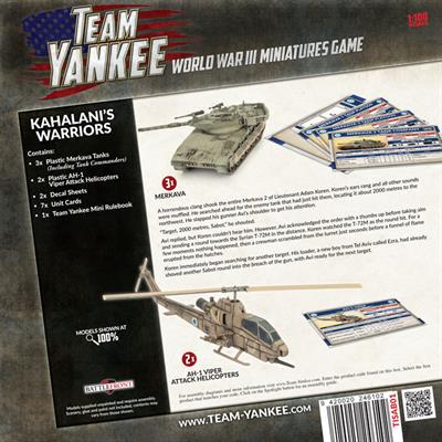 Team Yankee: Kahalani's Warriors - for just $55! 