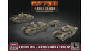 Flames of War: British Churchill Armoured Troop (Late War) - for just $30! 