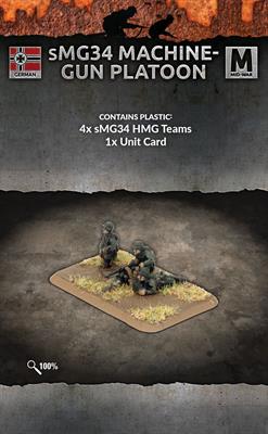 Flames of War: German sMG34 Machine-Gun Platoon (Mid War) - for just $10! 