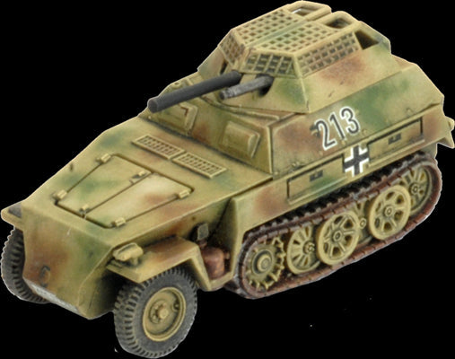 Flames of War: German SD KFZ 250 Scout Troop (Late War) - for just $30! 