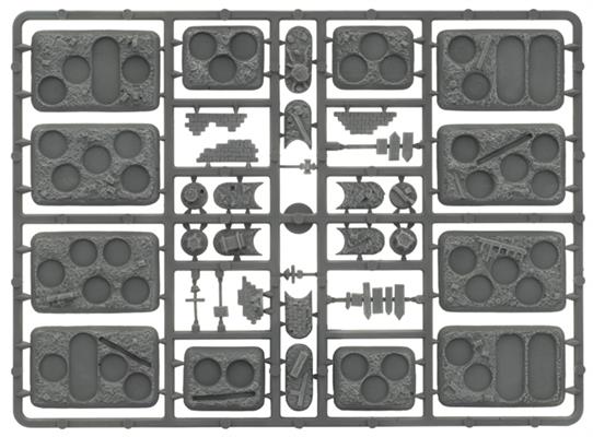Flames of War: Soviet Plastic Bases - Rubble - for just $22! 