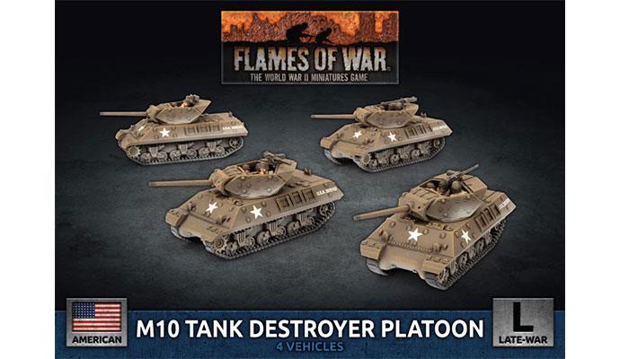 Flames of War: American M10 3-Inch Tank Destroyer Platoon (Late War) - for just $40! 