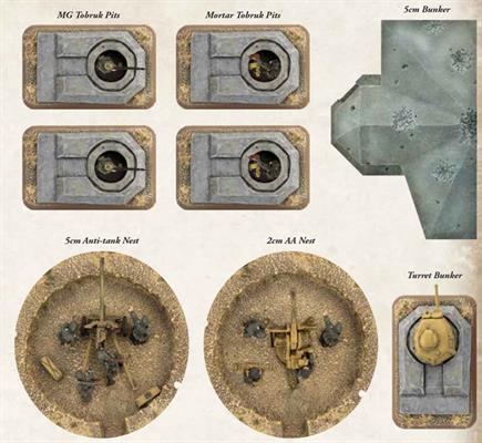 Flames of War: D-Day - Beach Assault Mission Terrain Pack - for just $20! 