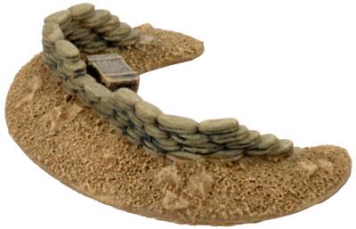 Flames of War: Desert Sandbags - Dug In Markers - for just $18! 