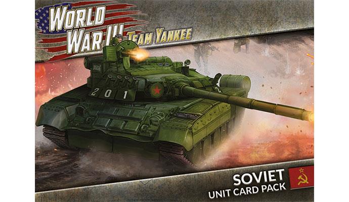 Team Yankee: Soviet Unit Card Pack - for just $15! 